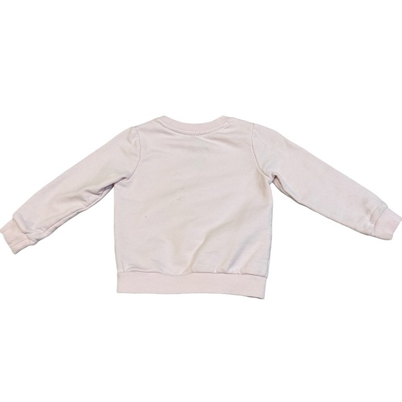 Disney Junior Toddler Girls Long Sleeve Minnie Mouse Sweatshirt Pink Size 3T - Picture 4 of 6
